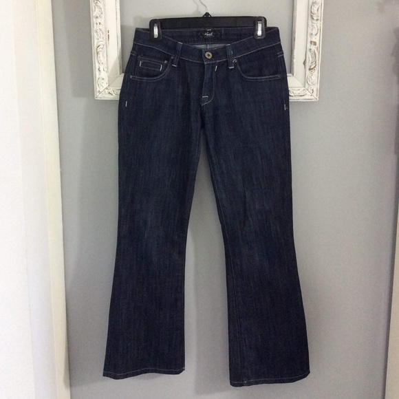 Women’s KASIL Jeans David Lim dark wash Sz 26 denim minimalist career casual - Picture 2 of 7